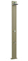 Doccia Solare da Esterno Giardino 30L Miscelatore e Lavapiedi Arkema Spring S Champagne Bronze