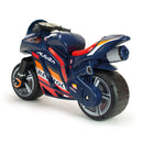 Moto Cavalcabile per Bambini Winner Repsol Stile Racing Senza Pedali Blu   