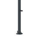 Doccia da Giardino in Alluminio Soffione I-switch Rotondo Sined Luna Alu Sensor Grigio 