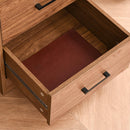 Scrivania da Ufficio Porta PC 107x48x76,2 cm in Legno  Noce