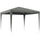 Gazebo da Giardino 3x3 m Pieghevole e Portatile per Feste con Copertura Anti UV Grigio