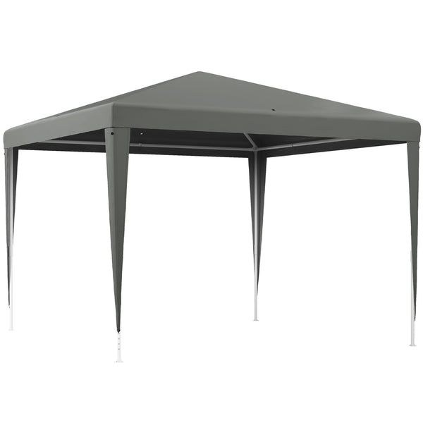 prezzo Gazebo da Giardino 3x3 m Pieghevole e Portatile per Feste con Copertura Anti UV Grigio