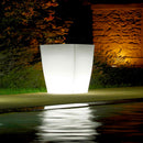 Vaso Luminoso da Giardino a LED 40x40x57 cm in Resina 5W Jasmine Bianco Freddo