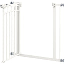 Cancelletto per Cani taglia Piccola e Media 74-80x76 cm in Acciaio e PA Bianco