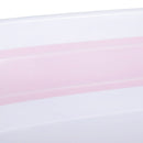 Vaschetta Bagnetto per Neonati Antiscivolo Pieghevole con Scarico  Rosa