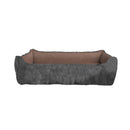 Cuccia per Cani e Gatti Doubleface in Poliestere Love Tortora Varie Misure