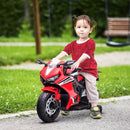 Moto Elettrica per Bambini con Licenza Honda CBR 1000RR 6V Velocità 3km/h Rosso  