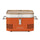 Barbecue Portatile a Carbone Carbonella 42,5x34,7x 23 cm in Metallo Cube Arancio