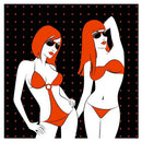 Pannello Radiante Elettrico Quadro Termico 60x60cm 450W Vannini Red Bikini