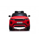 Macchina Elettrica per Bambini Licenza Land Rover Evoque 12V con Telecomando Rosso