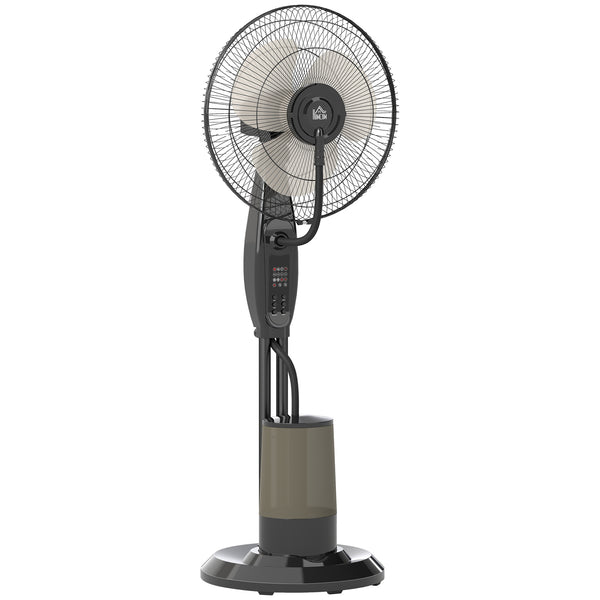 Ventilatore Nebulizzatore con Serbatoio 3,2L 3 Modalità e 3 Velocità Oscillazione 70° Timer Telecomando Nero acquista