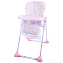 Seggiolone per Bambini 6 Altezze Trupia Yayo Rosa