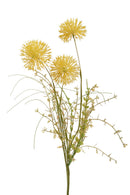 Set 4 Fasci Artificiali di Campocon Taraxaco Altezza 60 cm Giallo