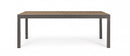 Tavolo Allungabile Elias 200-300x95 cm Antrac in Alluminio