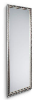 Specchio da Parete 50x150x3 cm in Legno Tanja Argento