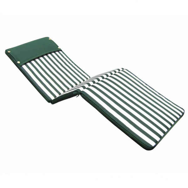 Cuscino Real Lettino 194,5x59x4 cm in Poliestere Verde sconto