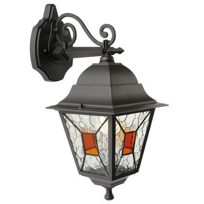 Lampada Applique in Basso Colore Grigio per Esterno Linea Tiffany Sovil online