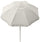 Ombrellone da Giardino Ø165 cm con Palo Ø32 mm in Acciaio Maffei Asia Ecrù