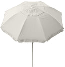 Ombrellone da Giardino Ø165 cm con Palo Ø32 mm in Acciaio Maffei Asia Ecrù