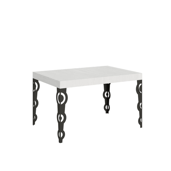 acquista Tavolo Allungabile 130-390x90x77 cm Karamay Bianco Frassino