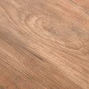 Consolle Ingresso 2 Cassetti 100x35x75 cm in Legno Bianco e Teak
