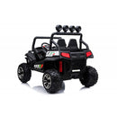 Macchina Elettrica per Bambini Licenza Ufficiale Polar 24V Fuoristrada 2 Posti Bianco