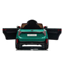 Macchina Elettrica per Bambini Licenza Ufficiale Mini Cooper S Cabrio 12V Sedili in Pelle e Telecomando Verde
