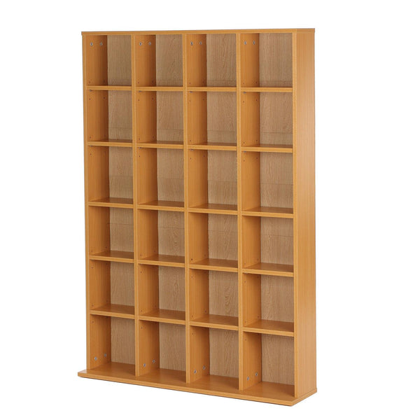 online Mobile Libreria 24 Scomparti Legno naturale 130.5x89x20 cm