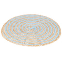 Set 4 Tovagliette Ø38 cm  in Paglia e Carta VdE Tivoli 1996 Spiral
