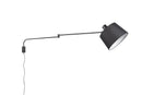 Applique da Interno a LED in Metallo Nero Opaco