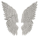 Pannello Ali Beauty Coppia Silver 37,5x3x100 cm in Ferro Argento      
