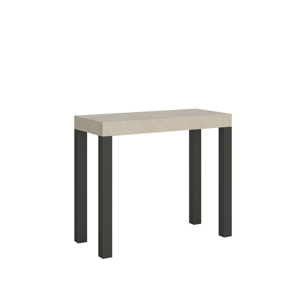 online Consolle Allungabile 90-196x40x77 cm Everyday Small Cashmere Telaio Antracite