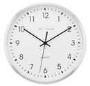 Orologio da Muro Ø25,2x4,2 cm in Alluminio  Bianco