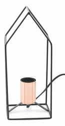 Lampada da Tavolo in Metallo a Forma di Casetta E27 Soriani Industry