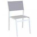 Sedia da Giardino Avana 46x57x85 h cm in Textilene Bianco