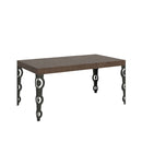 Tavolo Allungabile 140/244x90x77 cm Karamay Premium Noce
