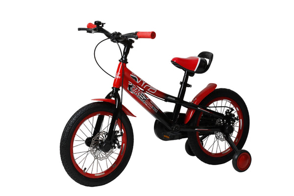 sconto Bicicletta per Bambini 16" Freni a Disco Magik-Bike Racer Rosso