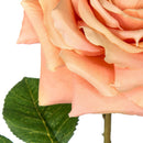 Set 3 Rose Artificiali Aperta Altezza 79 cm 