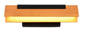 Applique da Interno a LED in Metallo Nero Opaco