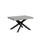 Tavolo Allungabile 120-224x90x77 cm Volantis Cemento