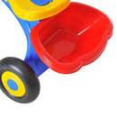 Triciclo a Pedali per Bambini con Cestino Portaoggetti Colorato 