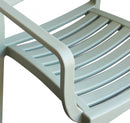 Poltrona Eveline 58,5x55,2x84 cm  in Polipropilene Verde