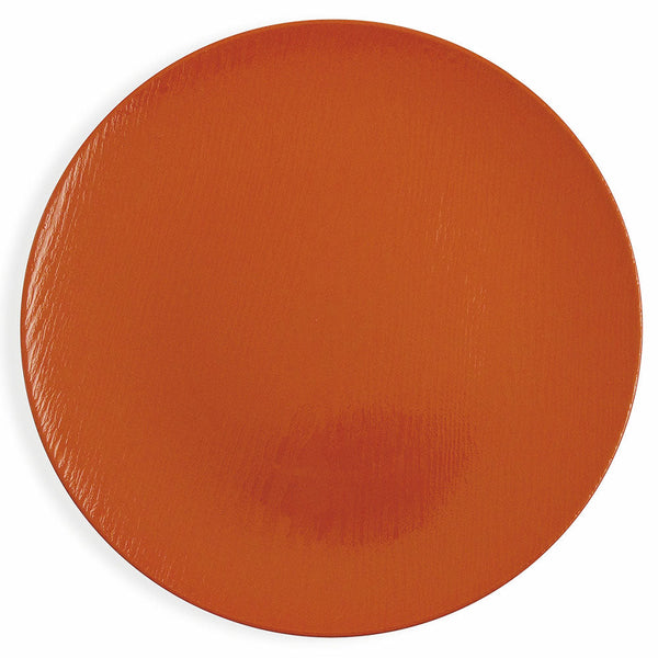 sconto Set 6 Sottopiatti in Plastica Ø 33cm Villa d'Este Wood Arancio