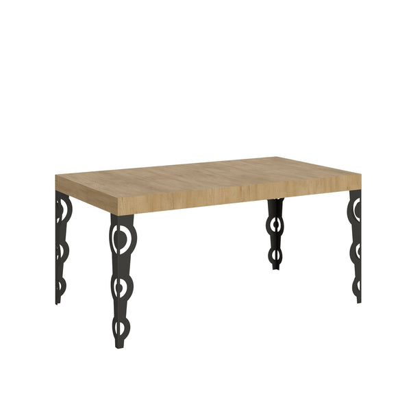 online Tavolo Allungabile 160-264x90x77 cm Karamay Quercia Naturale