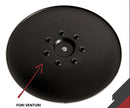 Coperchio Magico Antiodore Ventur Magic in Alluminio Nero Varie Misure