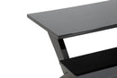 Tavolinetto 2 Livelli Nero 60x60x60 cm MDF Nero
