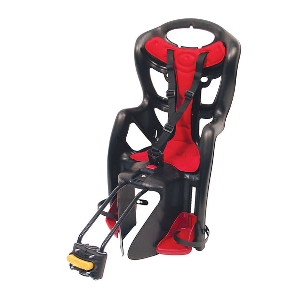 Seggiolino Posteriore Bicicletta per Bambini 22 kg Nero online