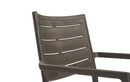 Sedia da Giardino 60x53x81 cm con Braccioli Keter Metaline Bronzo