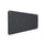 Pannello Fonoassorbente da Parete con Fori 150x50 cm Kit di 4 distanziali Coprivite Gold Finitura Antracite