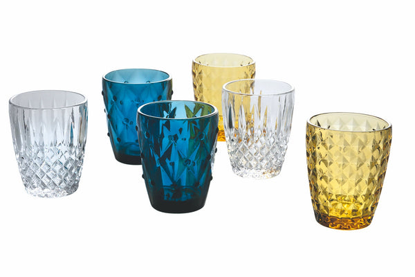 prezzo Set 6 Bicchieri Acqua in Vetro 280 ml Villa d'Este Home Tivoli Loira Chic